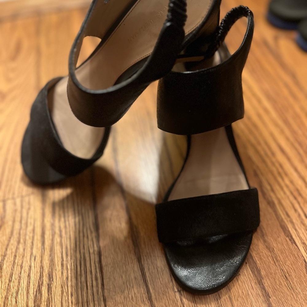 Stuart Weitzman Black Sandals